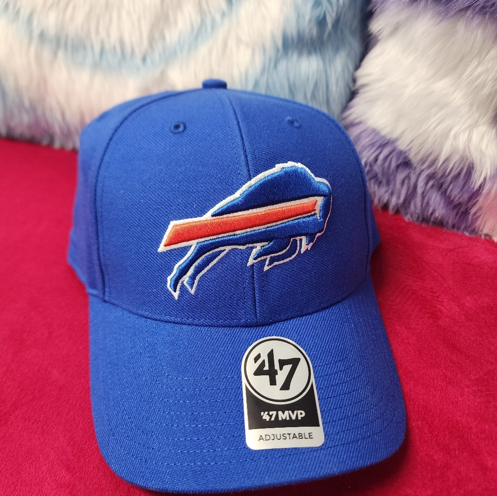 Buffalo Bills Velcro Back Hat.